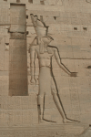 Relief God Horus Son