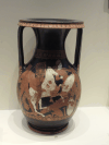 Elaborately Decorated Pottery Vase