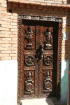 Carved Wooden Door